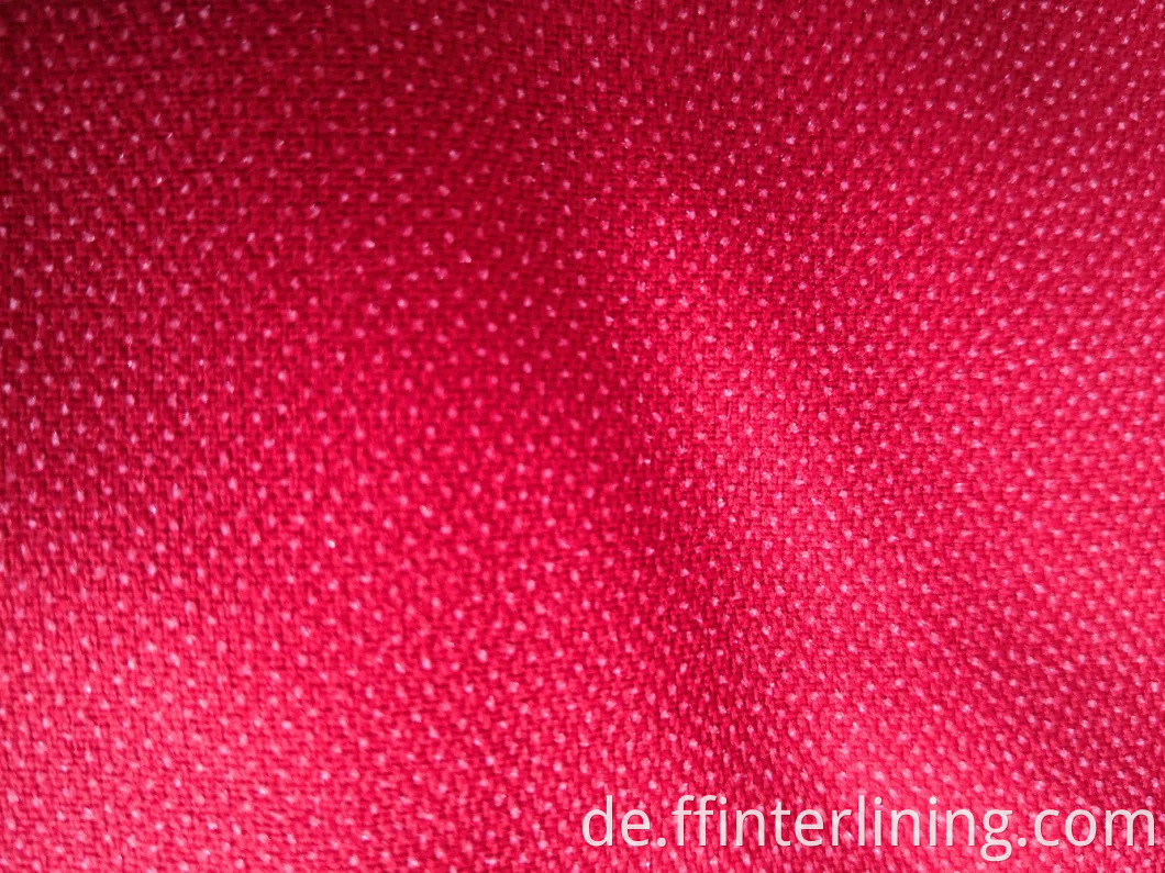 Ausverkauf Twill Weave Woven Fusible Interlining Fabric für Bekleidung